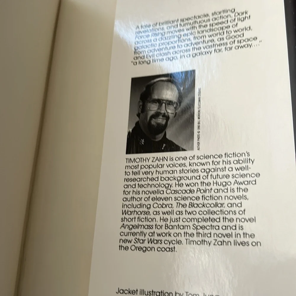 Book Star Wars Vol 2: Dark Force Rising Hardback Dust Jacket - Picture 7 of 7